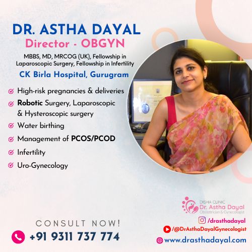 Dr Astha Dayal - Gyneclogist in Gurgaon